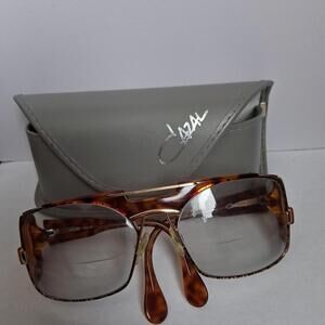 Super rare Cazal 963 Col 33 Made in Germany 90's Vintage Glasses Frame Tortoise